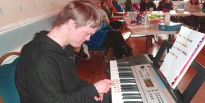 Playing Keyboard