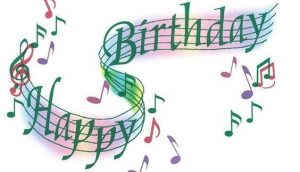 Happy Birthday Music Notes